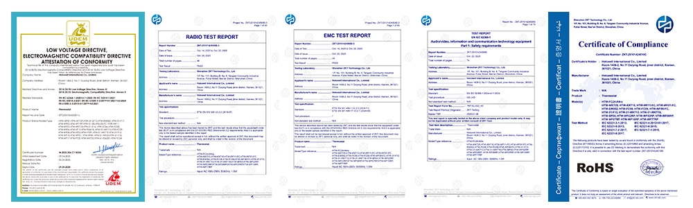 thermostat certifications from Swan Controls