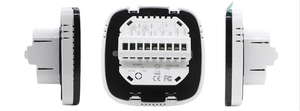 WiFi Thermostat With External sensor for 4-pipe fan coil room temperature control