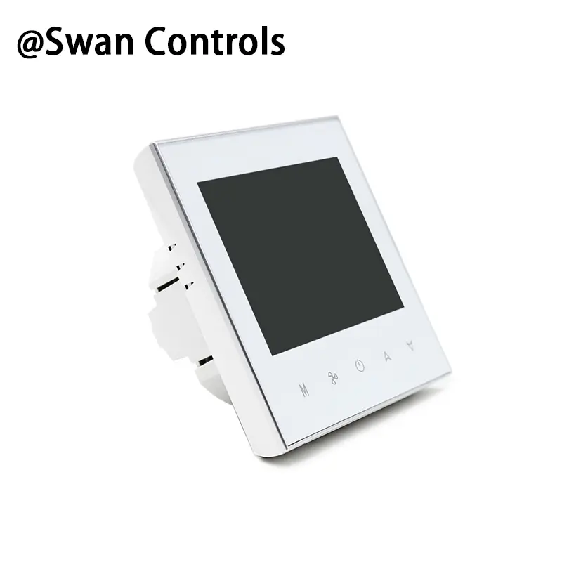 HTW-WF01-FC-2E Fan Coil Thermostats with External Sensor for FCU Control HTW-WF01-FC-2E Fan Coil Thermostats for 2 pipe HVAC system with external sensor
