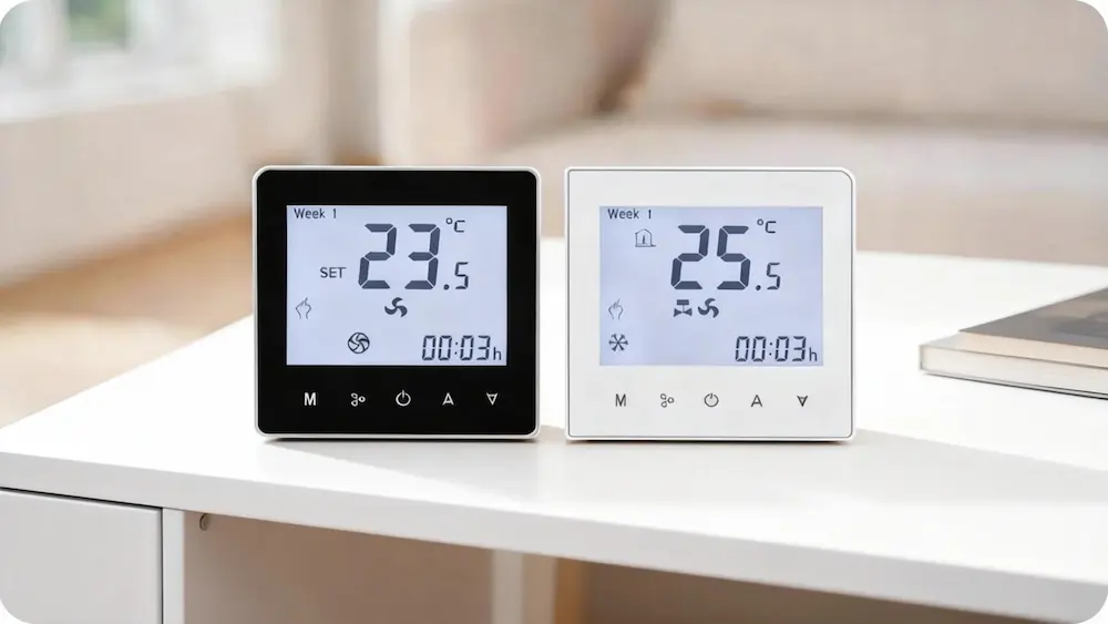 HTW-WF01-FC-2W Smart Wifi Thermostat for FCU Temperature Control
