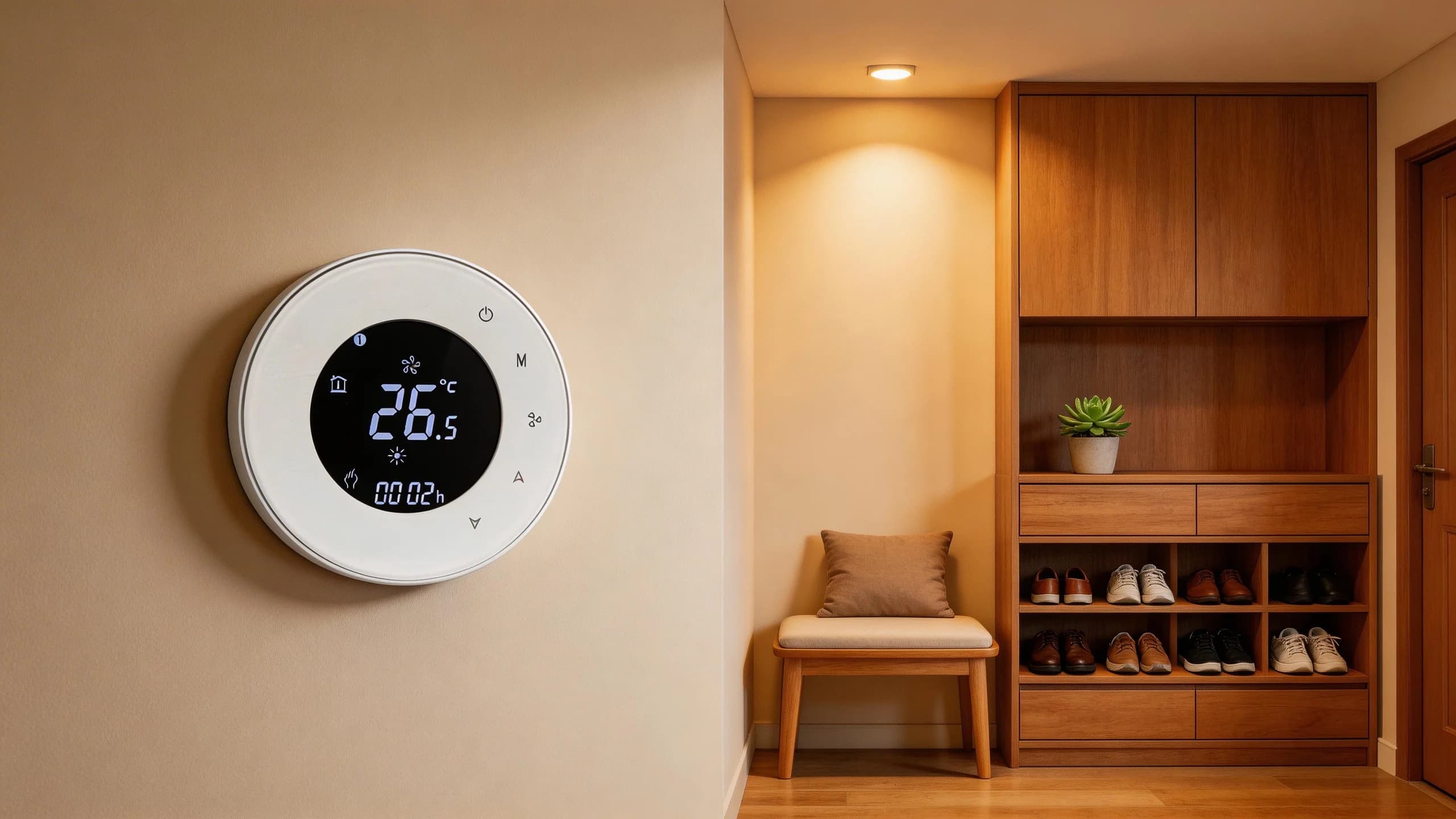 Smart Wifi Thermostat for 2 pipe fan coil system