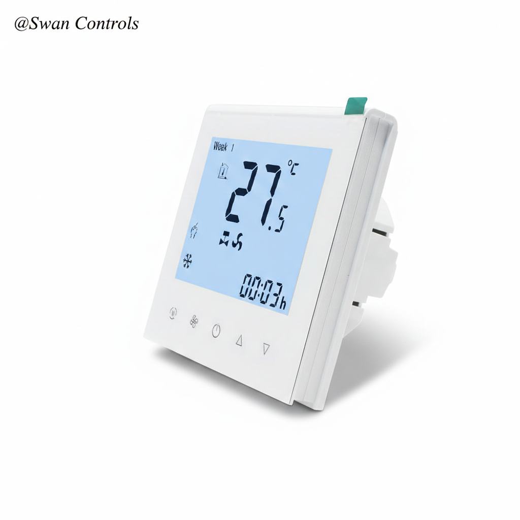 Modbus Thermostat 4 Pipe Fan Coil Thermostat for BMS Save Energy(M2) Modbus Thermostat 4 Pipe Fan Coil Thermostat for BMS Save Energy(M2)