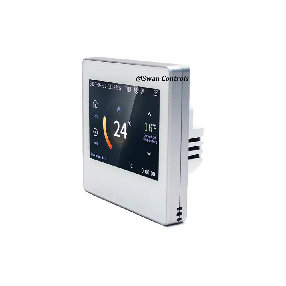 16A Electric Heating Thermostat Colourful Touch Screen Beautiful Display (m2) 16A Electric Heating Thermostat Colourful Touch Screen Beautiful Display (m2)