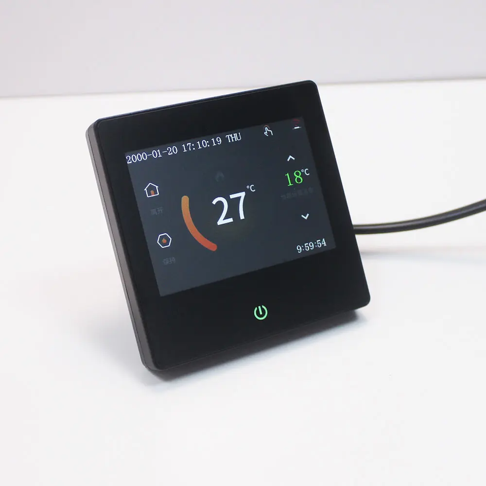 16A Electric Heating Thermostat Colourful Touch Screen Beautiful Display (m4) 16A Electric Heating Thermostat Colourful Touch Screen Beautiful Display (m4)