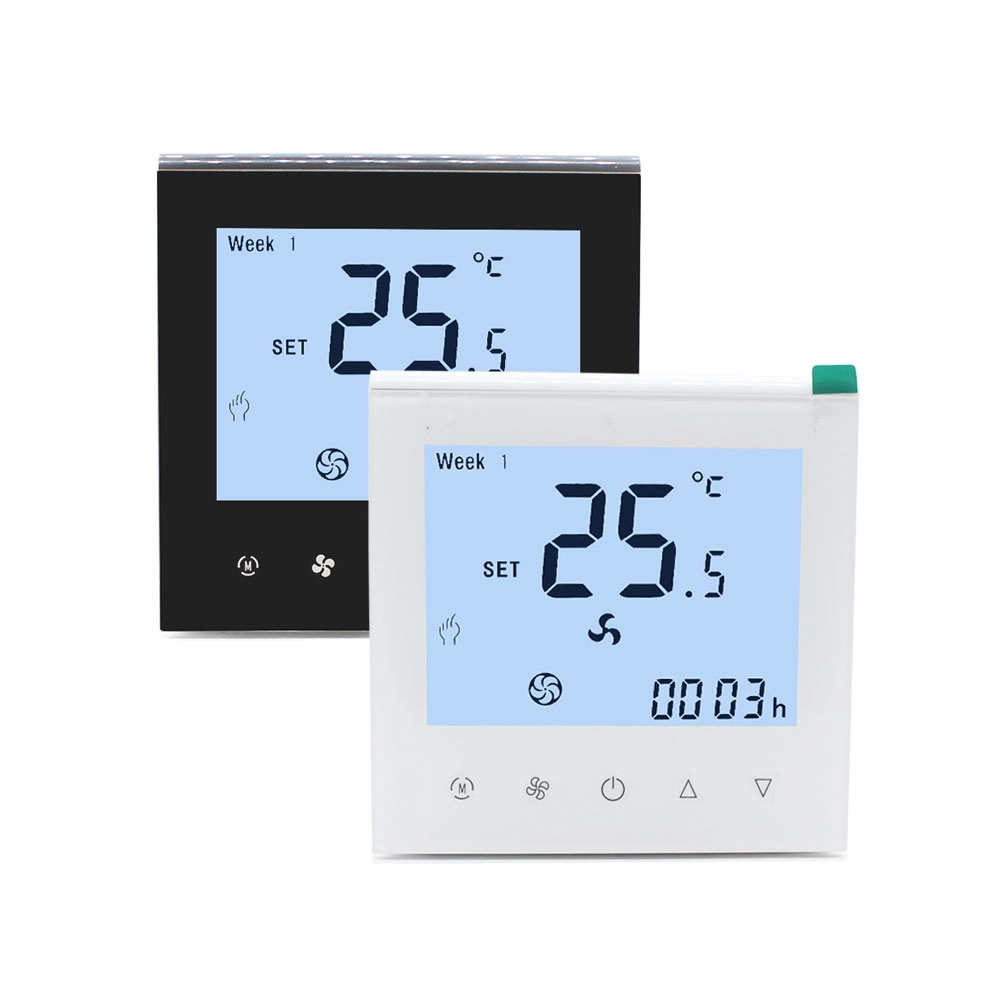 220V Modbus Hotel Thermostat with Door Card Function Easy Setup (M1) 220V Modbus Hotel Thermostat with Door Card Function Easy Setup (M1)