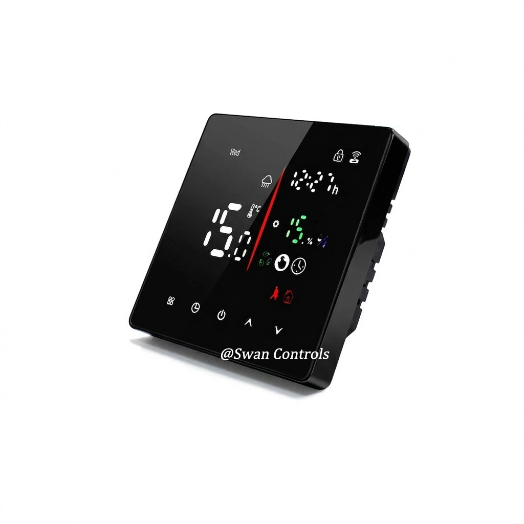 220V Wifi Boiler Thermostat Easy App Control Water Heating System LED Display (M4) 220V Wifi Boiler Thermostat Easy App Control Water Heating System LED Display (M4)