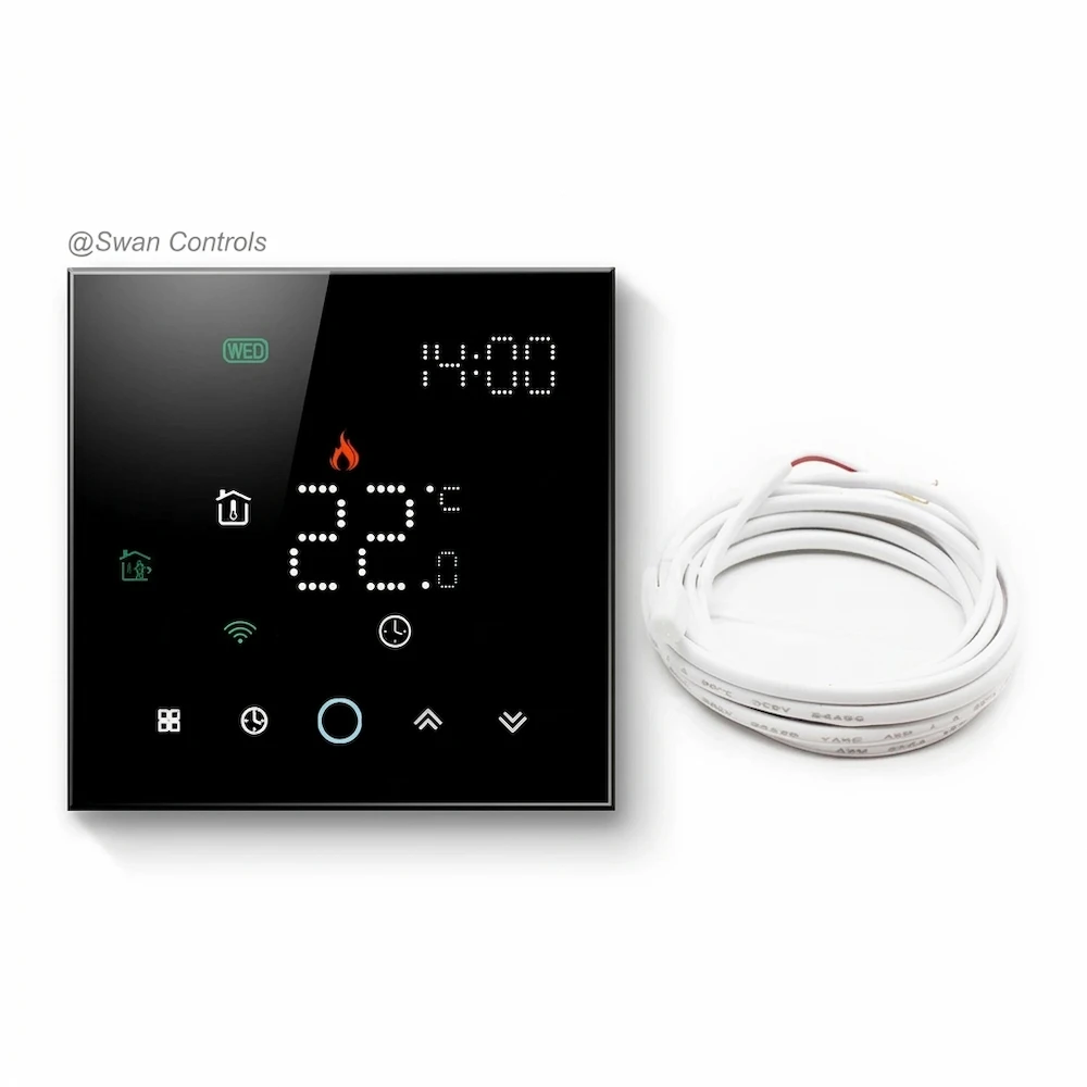 Boiler Heating Thermostat 220V Programmable Weekly Control Easy to Use (m3) Boiler Heating Thermostat 220V Programmable Weekly Control Easy to Use (m3)