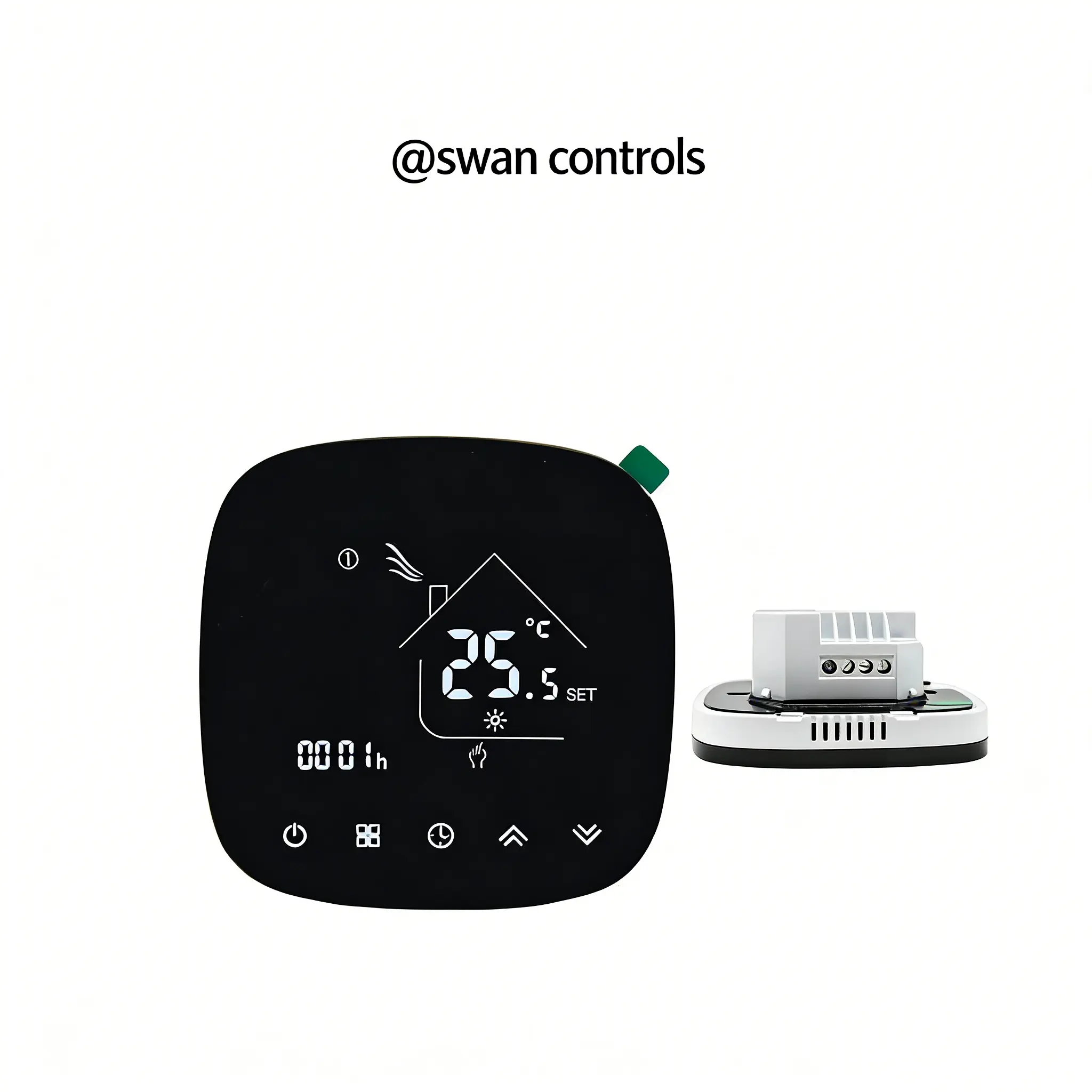 HTW-ECB6 WiFi Water Heating Thermostat for hydronic floor heating control HTW-ECB6 WiFi Water Heating Thermostat with Tuya app control for hydronic floor heating systems