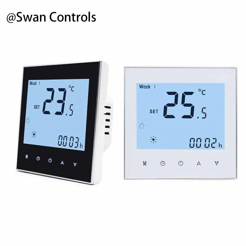 Electric Heating Thermostat with Modbus for Building Management System Control Electric Heating Thermostat with Modbus for electric underfloor heating and BMS integration
