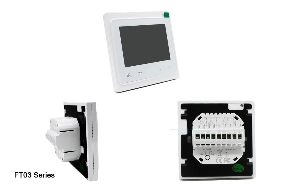 WiFi Thermostat With External sensor for fan coil unit temperature control