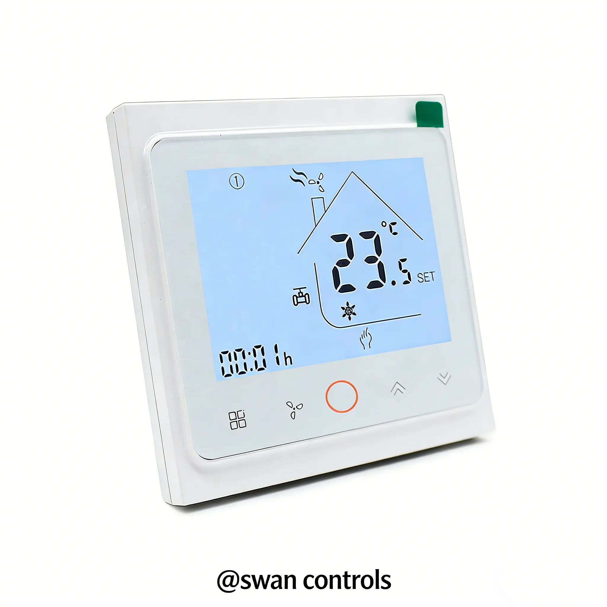 smart 2 pipe thermostat Room Temperature Controller HTW-FT03-FC-2 smart 2 pipe thermostat HTW-FT03-FC-2 for FCU system EU box installation