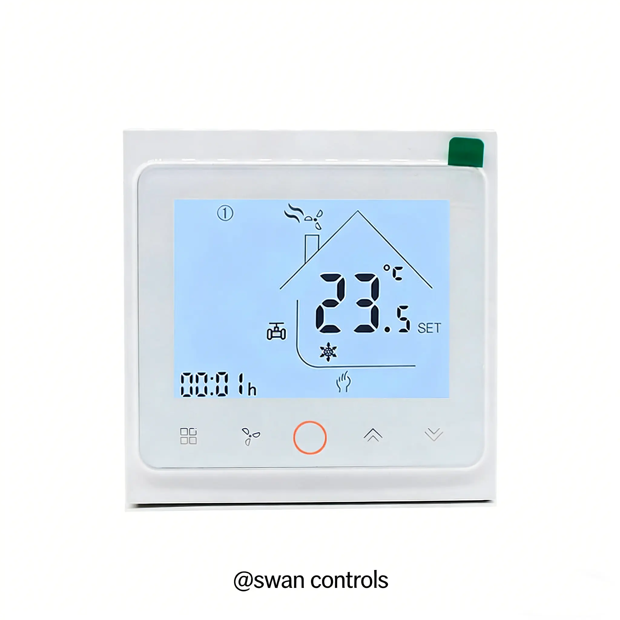 OEM 4 pipe Room thermostat HTW-FT03-FC-4 for heating and cooling fan coil units HTW-FT03-FC-4 OEM 4 pipe Room thermostat for fan coil system control