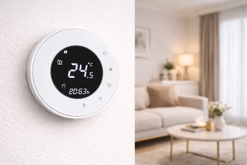 Gas Boiler Room Thermostat for home heating temperature control
