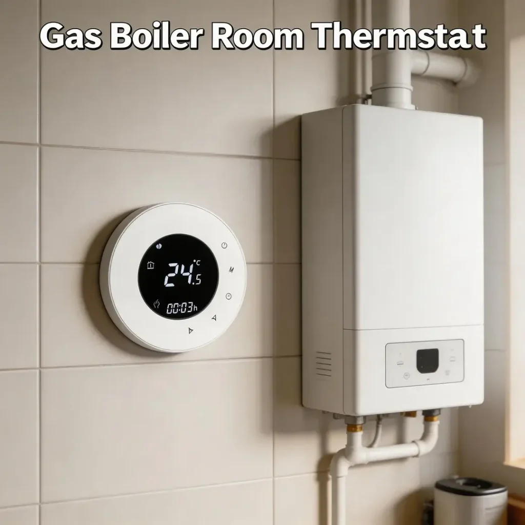 Gas Boiler Room Thermostat for home heating temperature control