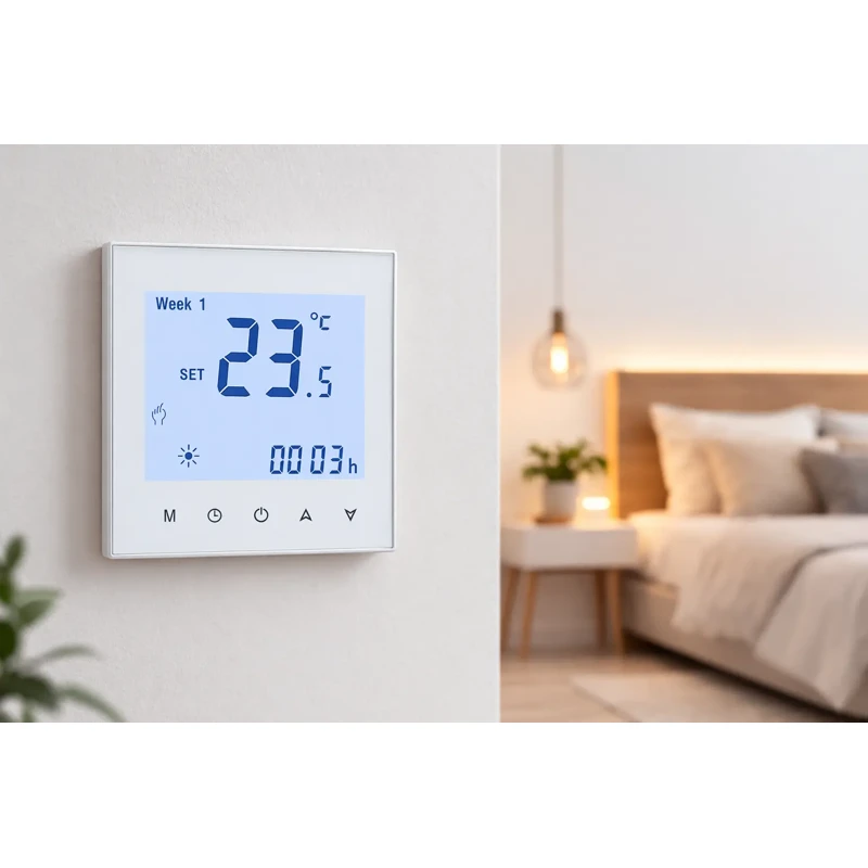 Gas Boiler Heating Thermostat with WiFi control for indoor HVAC heating systems