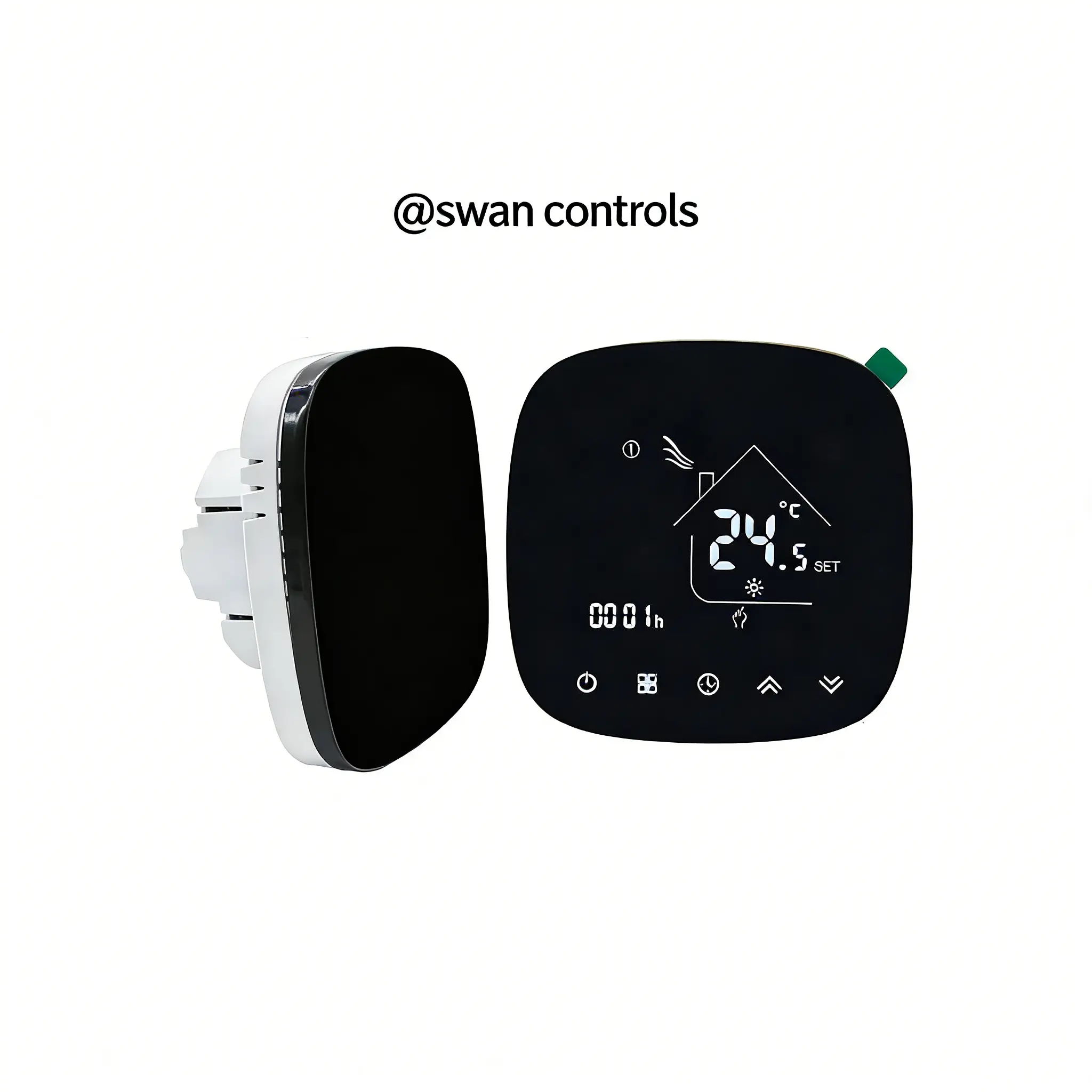 Tuya WiFi Water Gas Boiler Heating Thermostat White Backlit Room Controller WiFi Water Gas Boiler Heating Thermostat with white backlit display for indoor boiler heating control