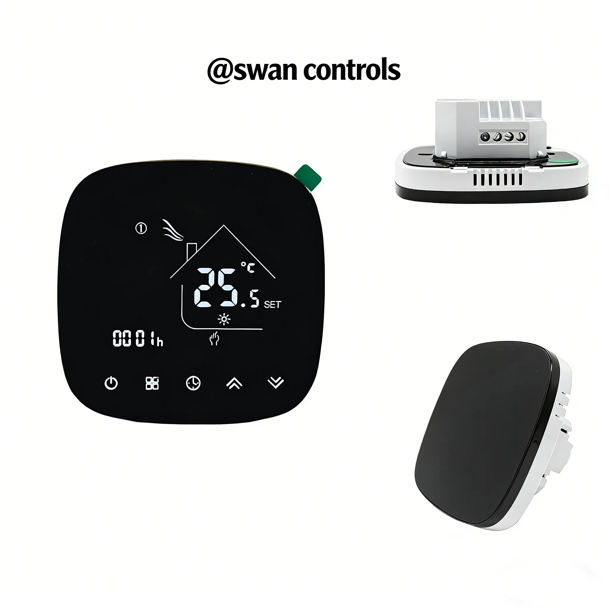 CE New Design Touch Screen Water Heating Thermostat for Room Temperature Control Water Heating Thermostat touch screen room thermostat for water heating system control