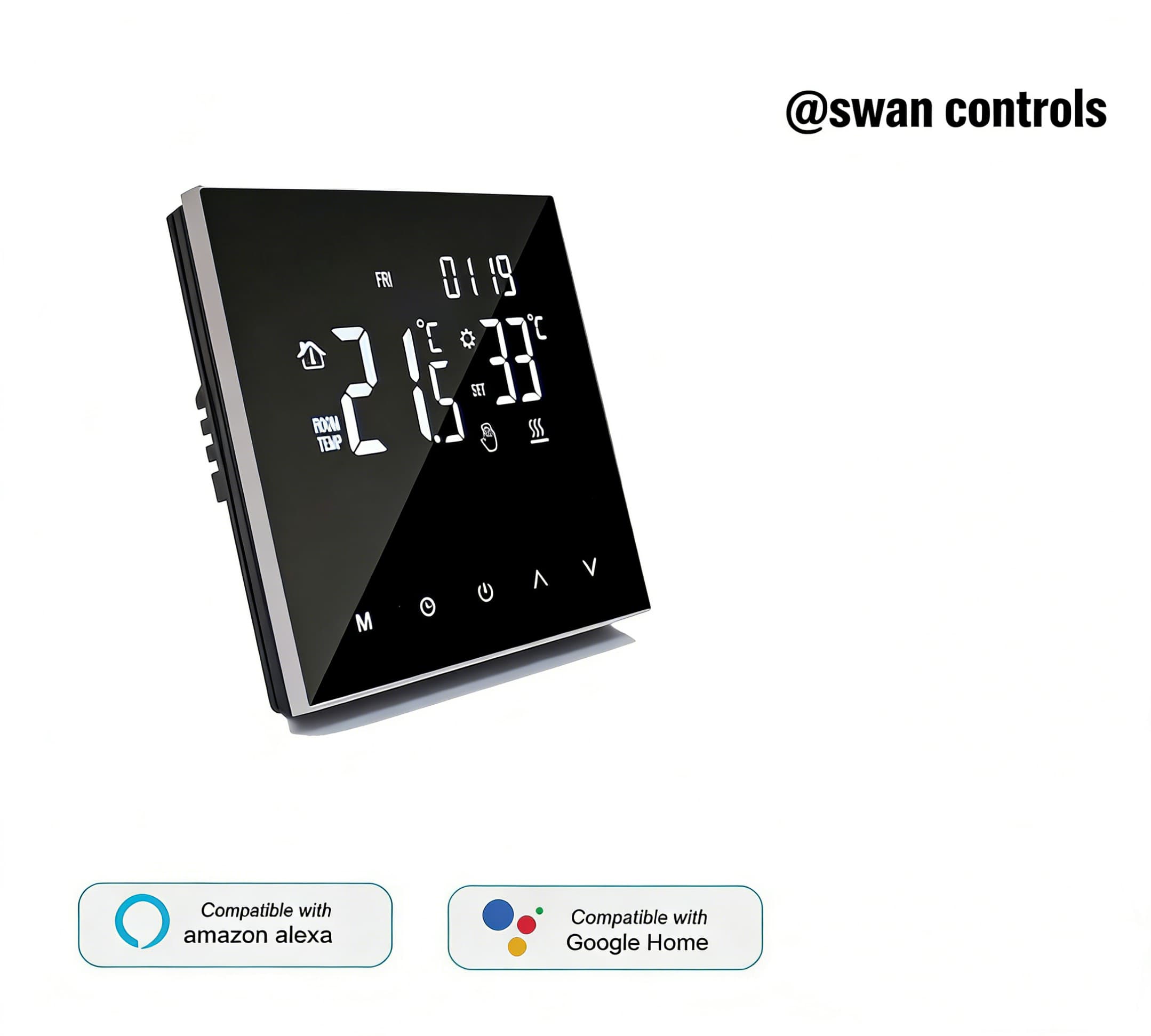 Smart Tuya WiFi Electrical Underfloor Heating Thermostat with VA screen for indoor floor heating control WiFi Electrical Underfloor Heating Thermostat with VA screen for indoor floor heating control