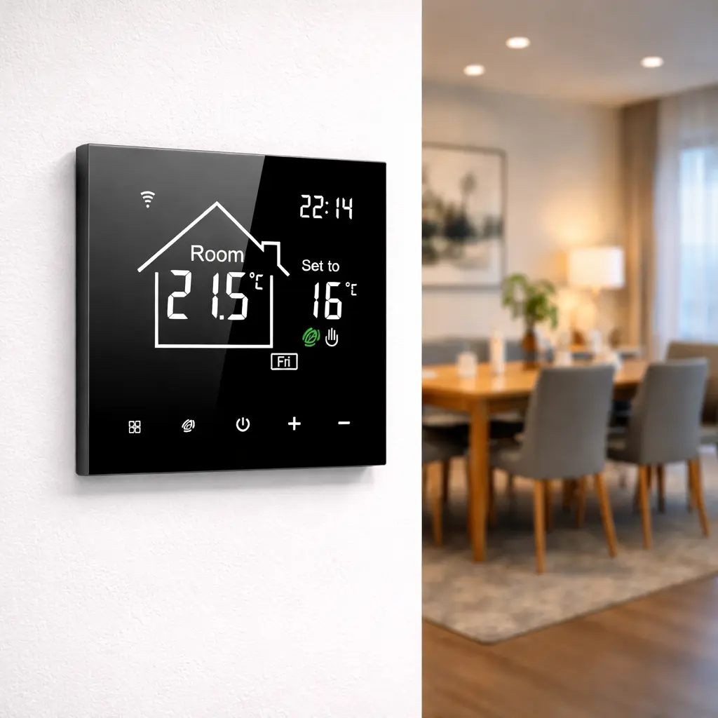 High quality WiFi Water and Boiler Heating Thermostat with 3A control for room temperature controller