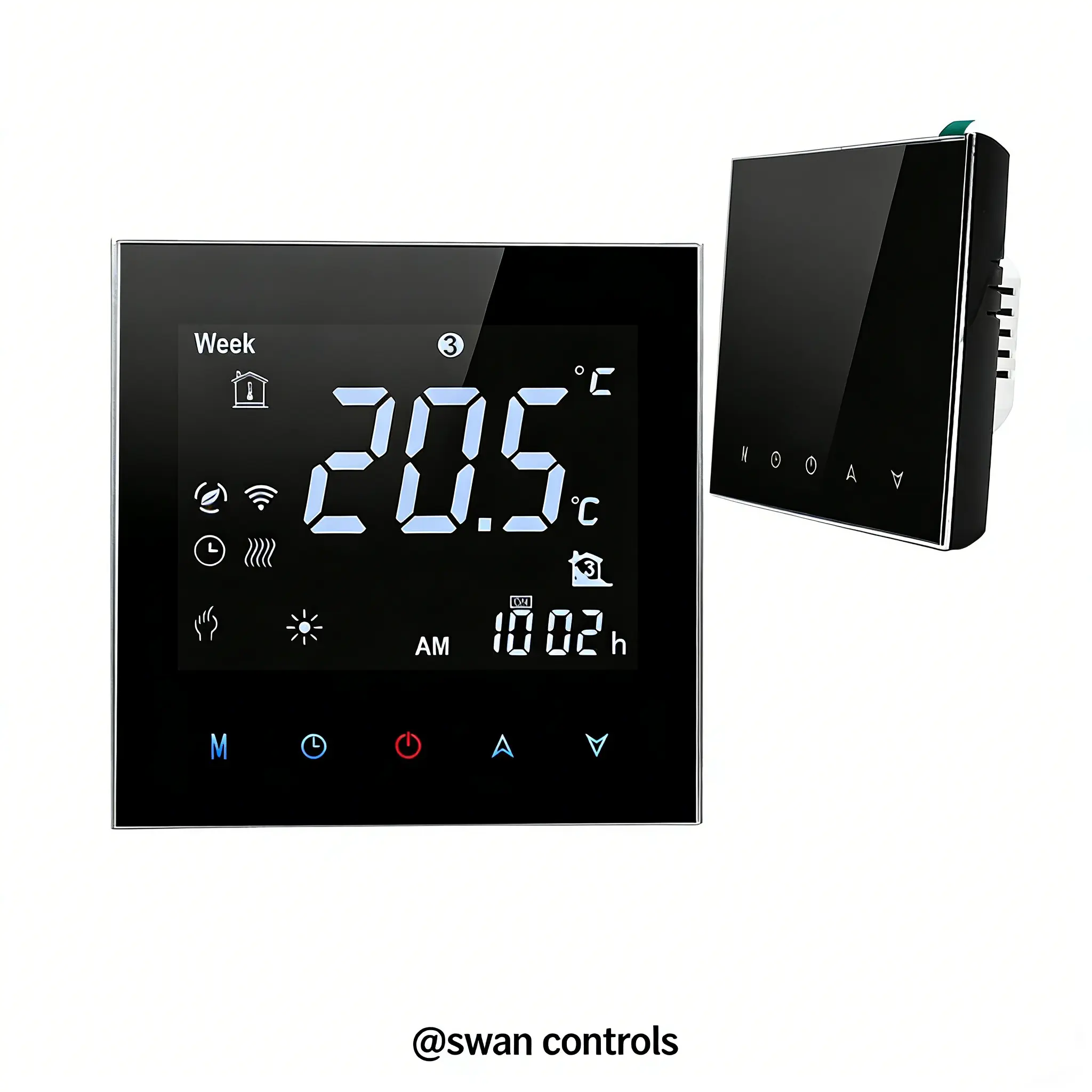 WiFi Electric Underfloor Heating Thermostat with External Sensor WiFi Electric Underfloor Heating Thermostat with external floor sensor for electric floor heating control