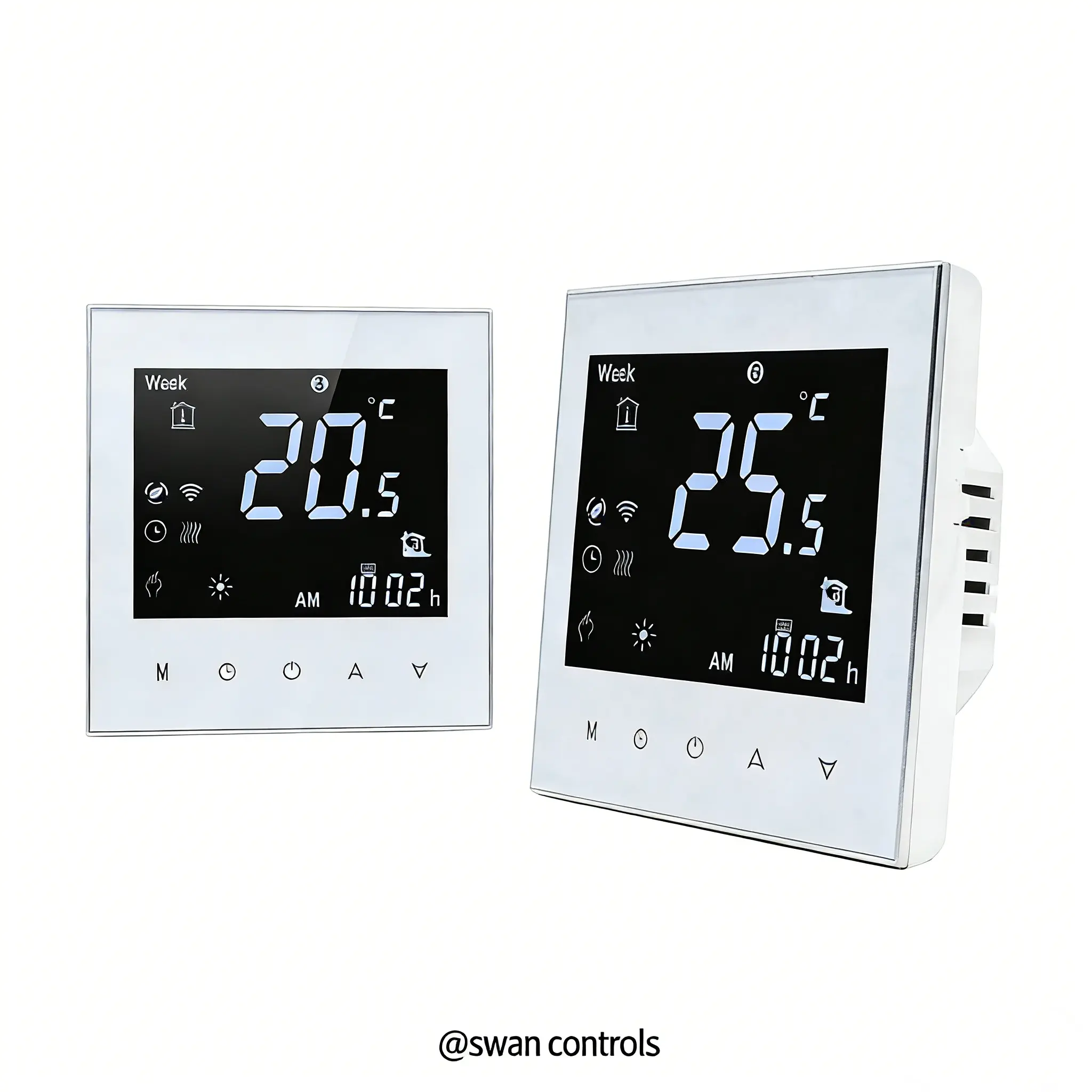 WiFi Electric Underfloor Heating Thermostat with External Sensor WiFi Electric Underfloor Heating Thermostat with external floor sensor for electric floor heating control