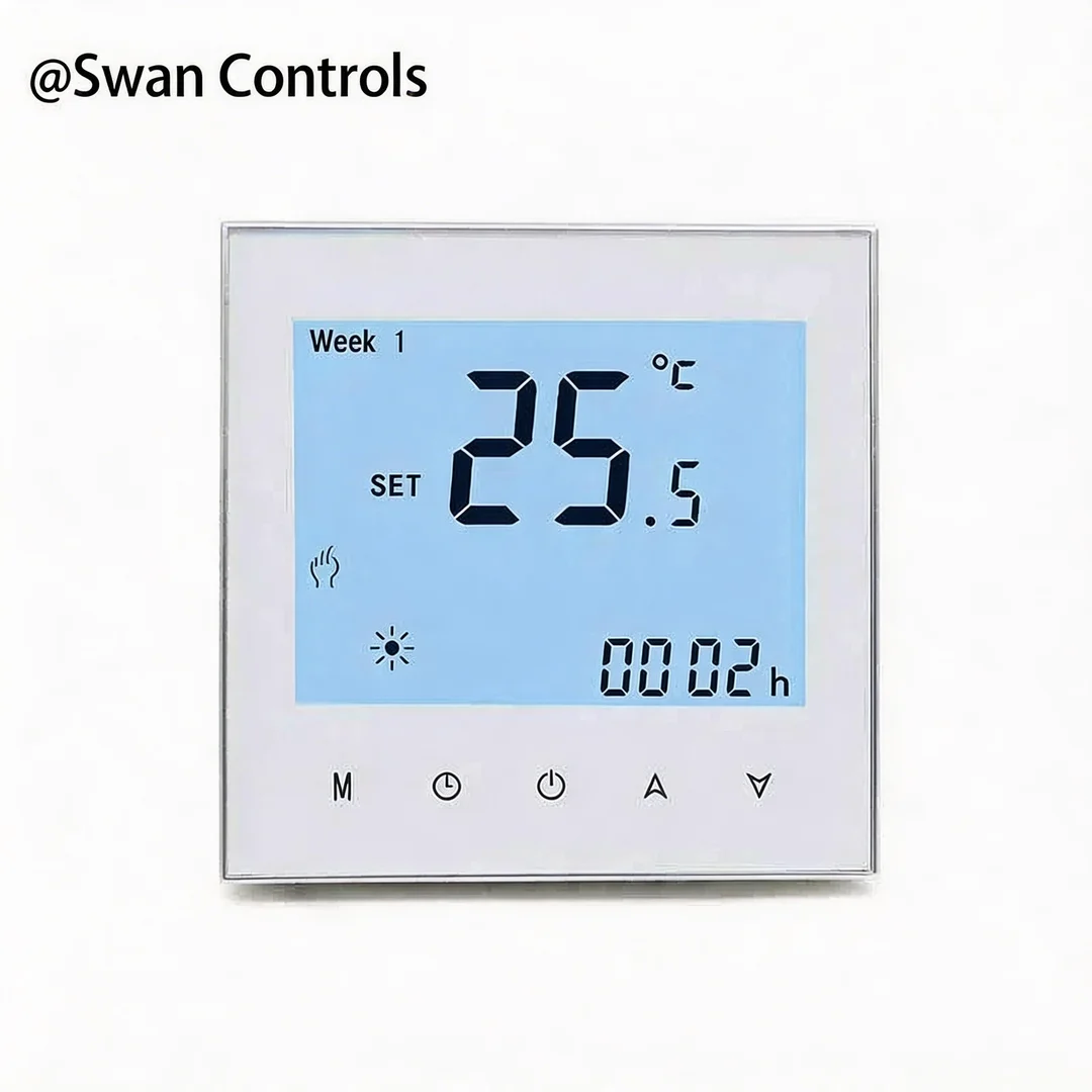 High Quality Modbus Thermostat for Gas Boiler Heating System Temperature Control Modbus Thermostat for Gas Boiler Heating System with room temperature control and RS485 communication