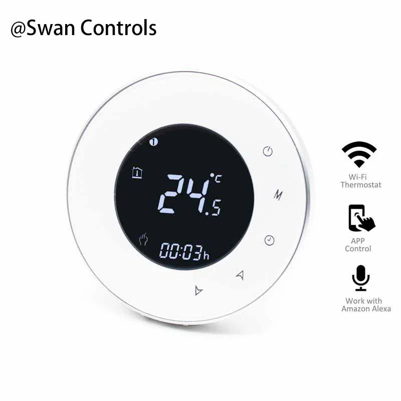 Tuya WiFi Smart Water Heating Thermostat for Household Temperature Control Smart Water Heating Thermostat with Tuya WiFi control for household temperature management