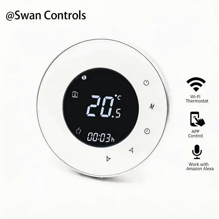 Smart Wifi Gas Boiler Heating Thermostat Tuya App Room Temperature Control Smart Wifi Gas Boiler Heating Thermostat with Tuya app control for precise room temperature management