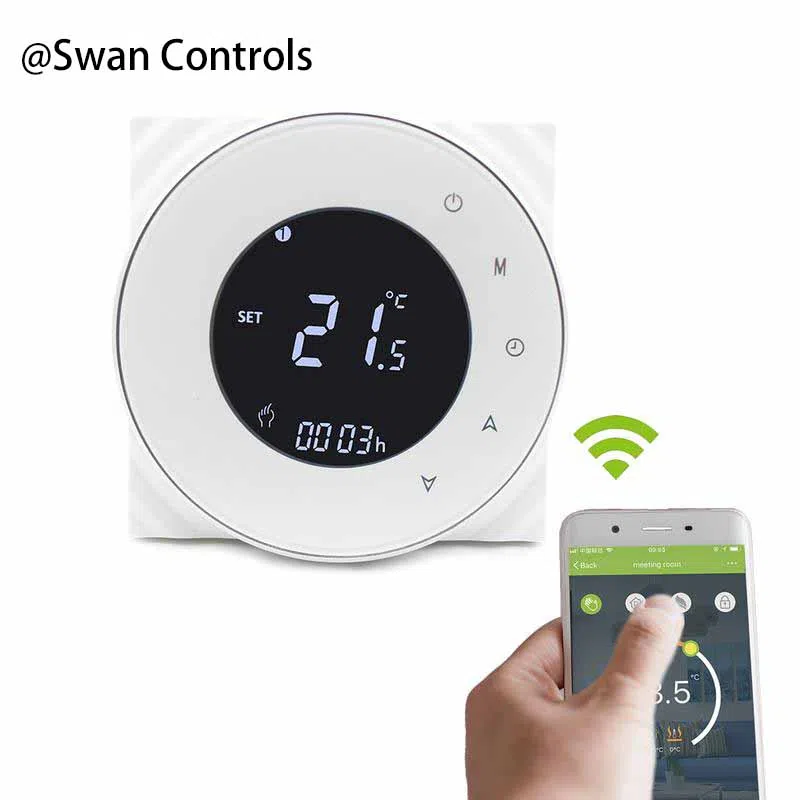 Smart Wifi Gas Boiler Heating Thermostat Tuya App Room Temperature Control Smart Wifi Gas Boiler Heating Thermostat with Tuya app control for precise room temperature management