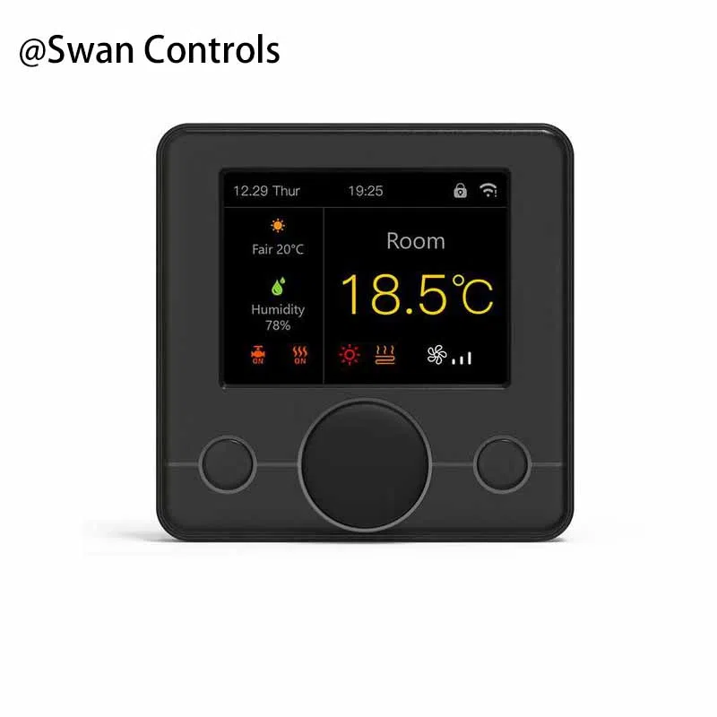 HTW-WF71-863 Smart Wifi Thermostat for 4 Pipe FCU Systems HTW-WF71-863 Smart Wifi Thermostat for 4 pipe fan coil unit HVAC temperature control
