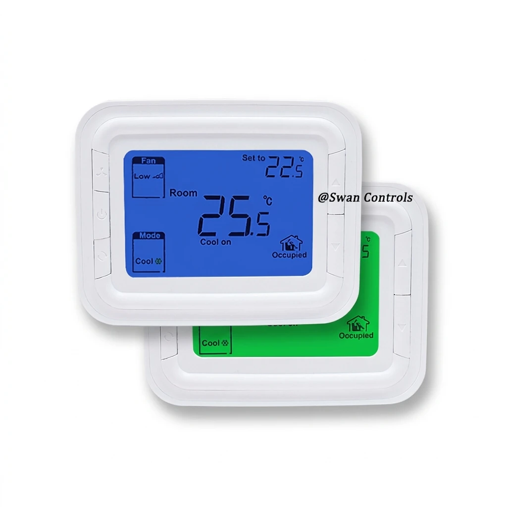T6861 Digital Room Thermostat 9 Terminals Steady Performance (m1)