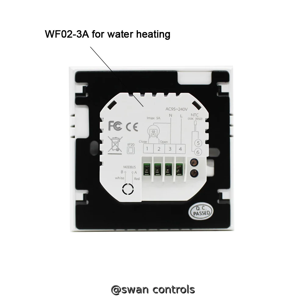 WiFi Thermostat With Keycard for AC Temperature Controller WiFi Thermostat With Keycard for fan coil HVAC temperature control