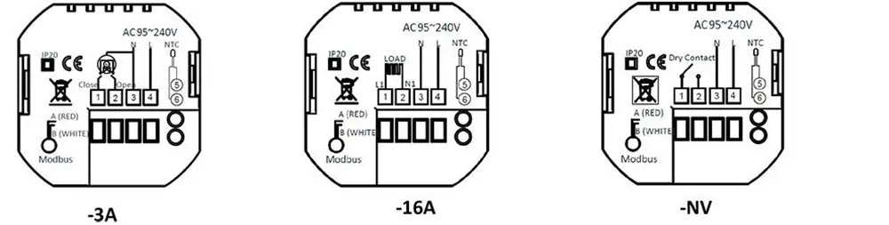 WiFi Electric Underfloor Heating Thermostat with external floor sensor for electric floor heating control