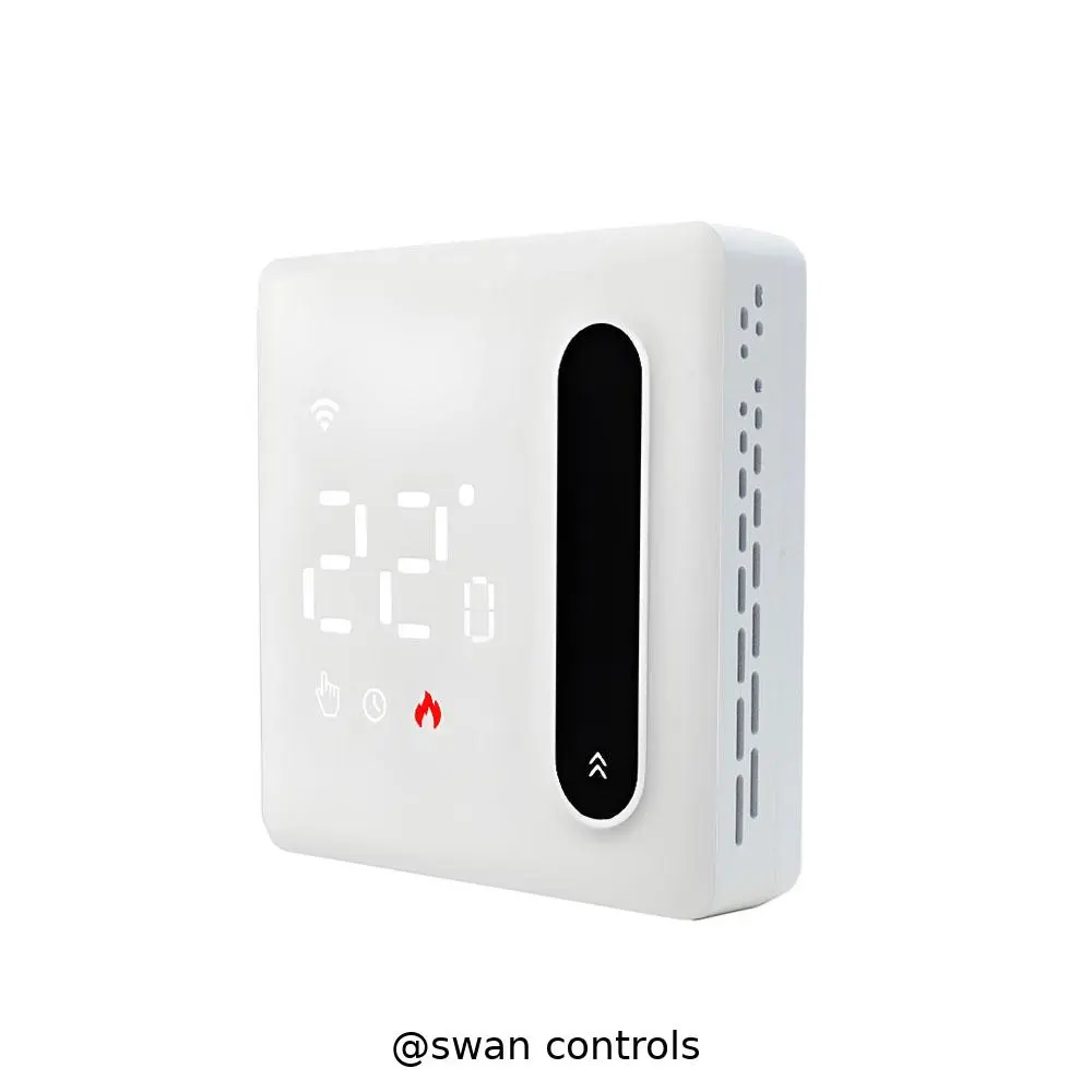 WiFi Electric Heating Thermostat 16A with slide design for heating system Professional 16A WiFi Electric Heating Thermostat with slide design for heating system control