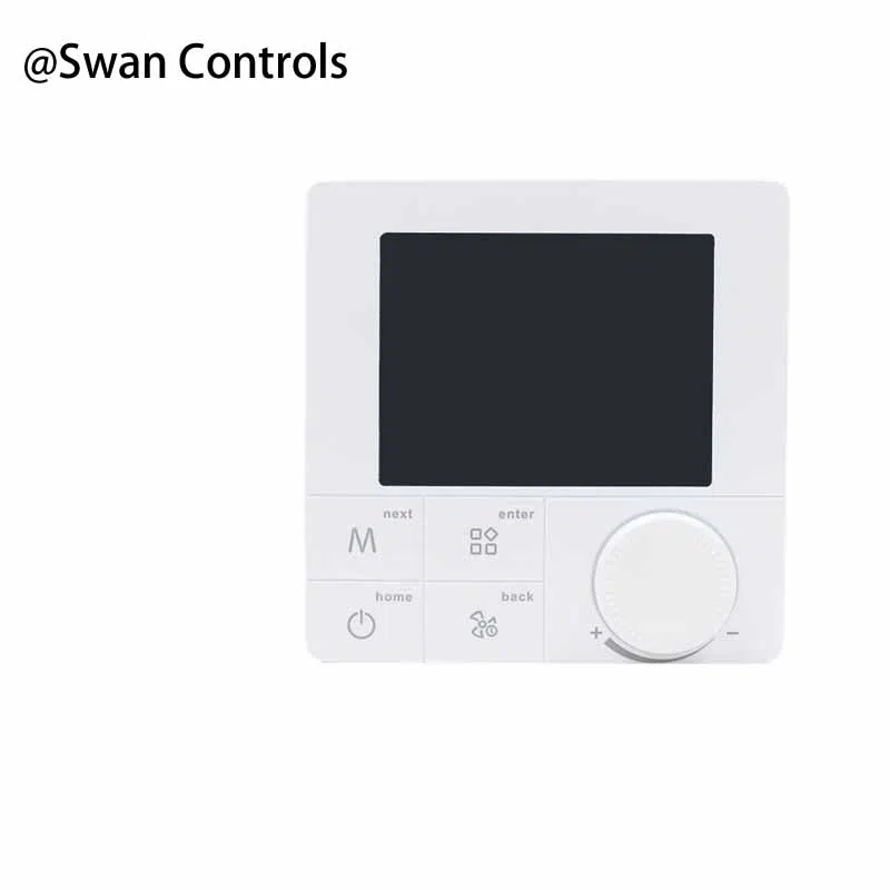 Water Heating Thermostat with WiFi and Modbus for 4 Pipe FCU System Water Heating Thermostat for 4 pipe FCU HVAC system with WiFi and Modbus control for indoor temperature management