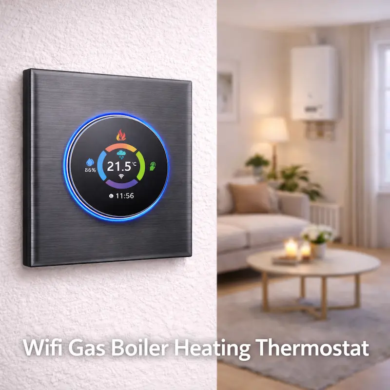 Wifi Gas Boiler Heating Thermostat wall mounted controller for home heating temperature control