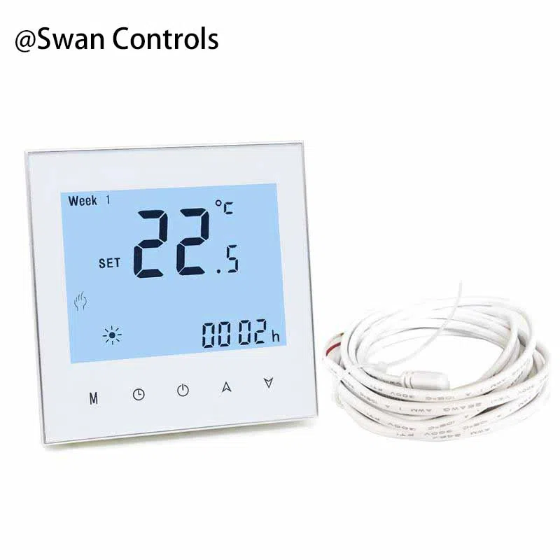 Smart Tuya Wifi Underfloor Heating Thermostat with LCD Touch Screen Wifi Underfloor Heating Thermostat with LCD touch screen for smart electric floor heating control