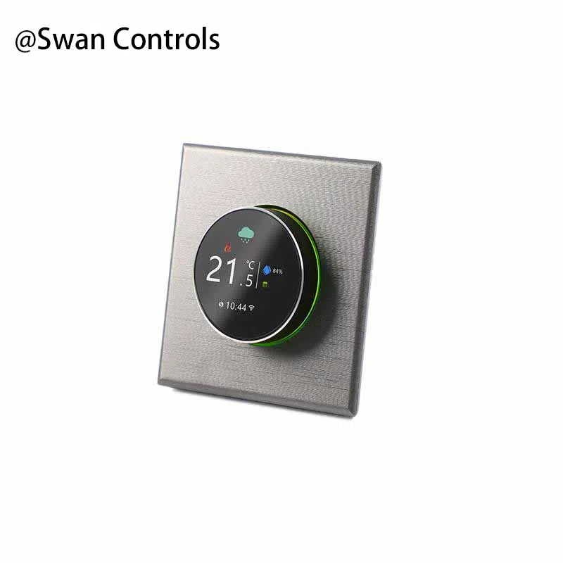 Wifi Water Heating Thermostat with TFT Knob Screen Smart HVAC Control Wifi Water Heating Thermostat with TFT knob control and app-based temperature management for HVAC systems
