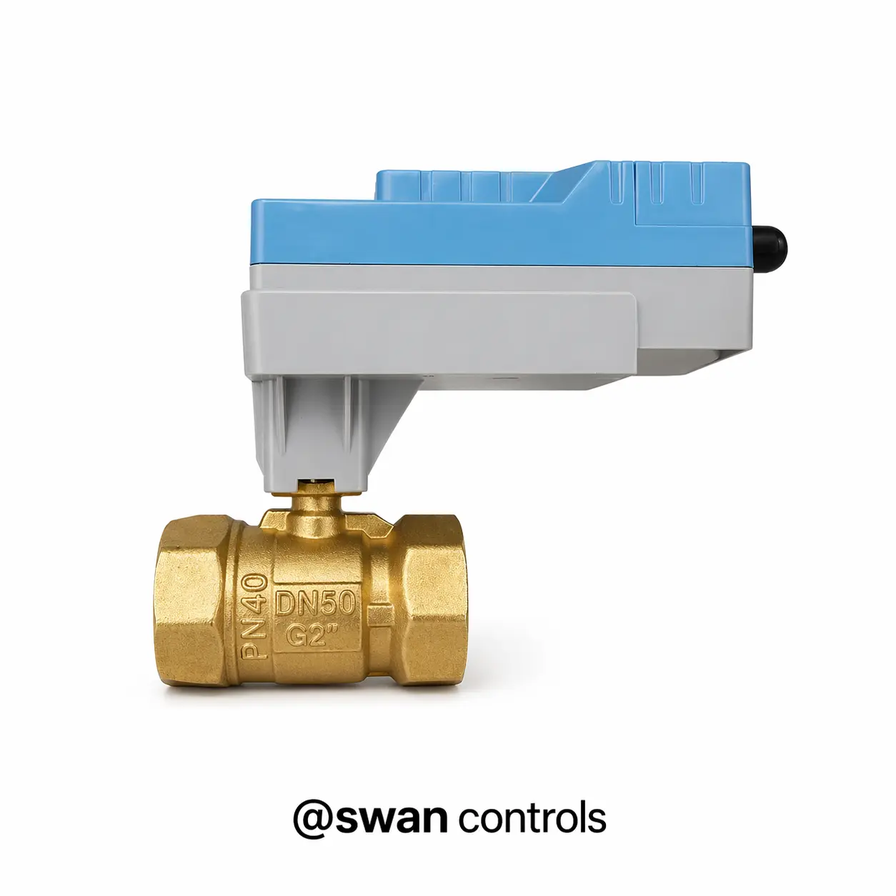 Motorized Valve 2 Way 3 Way Ball Valve 25Nm Electric Actuator for HVAC System HTW-18C5