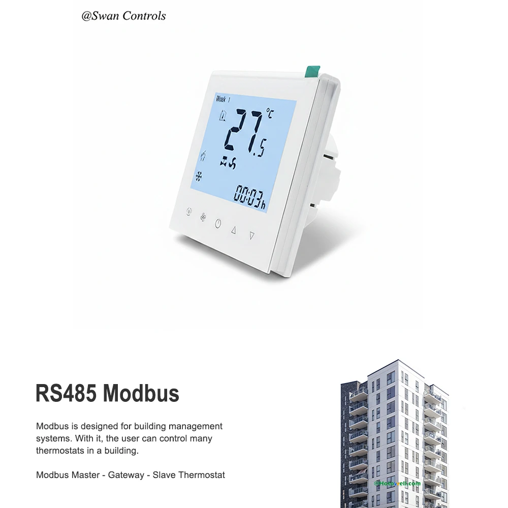 2 Pipe 4 Pipe HVAC Thermostat Wifi Modbus Remote Sensor Stable Performance (m2) 2 Pipe 4 Pipe HVAC Thermostat Wifi Modbus Remote Sensor Stable Performance (m2)