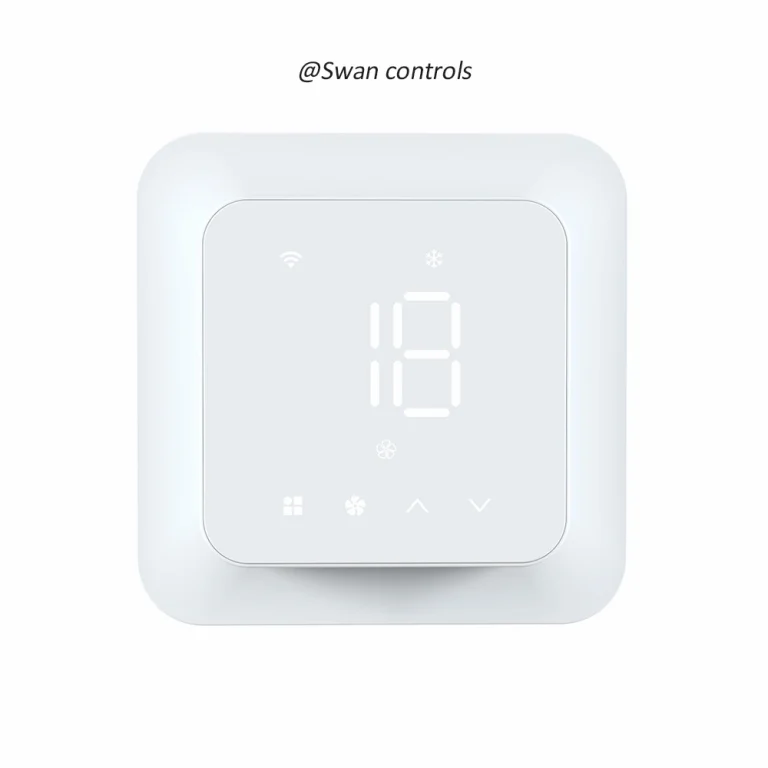 24V Smart Heat Pump Thermostat Multi-stage Control for Conventional System Simple Interface (1)