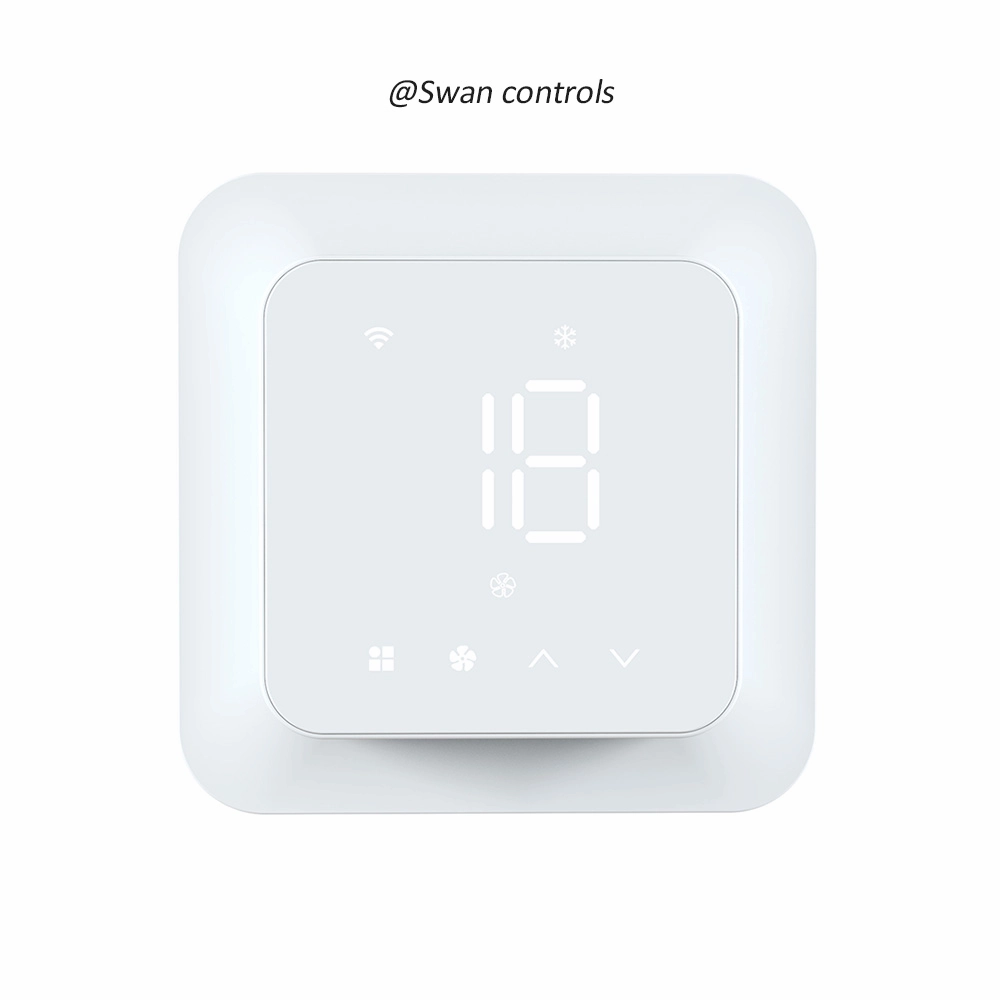 24V Smart Heat Pump Thermostat Multi-stage Control for Conventional System Simple Interface (1)