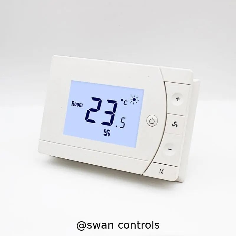 HTW-31-F13-4KN Modbus Thermostat 4 Pipe Fan Coil Thermostat with Keycard HTW-31-F13-4KN modbus thermostat 4 pipe fan coil thermostat with keycard HVAC control