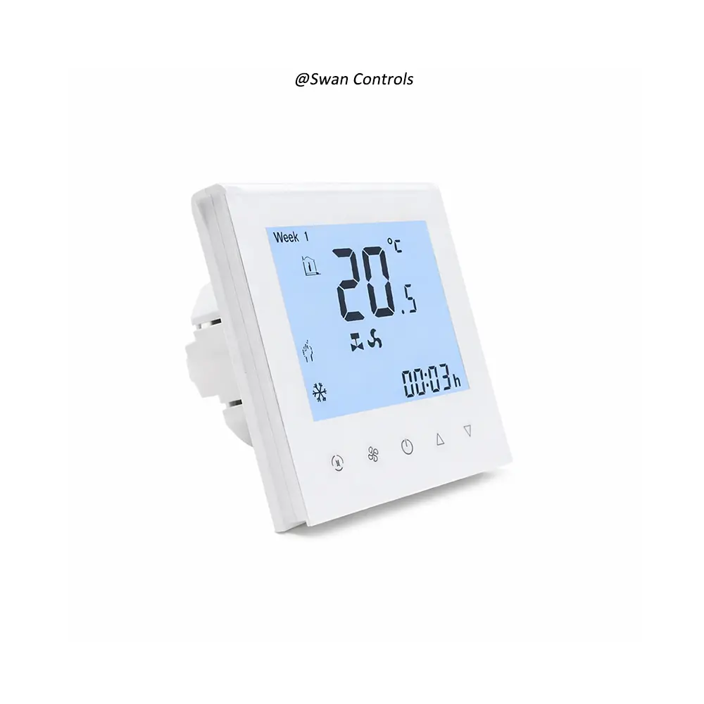 4 Pipe Hotel Room Thermostat Modbus Remote Setback Efficient Operation (m1)