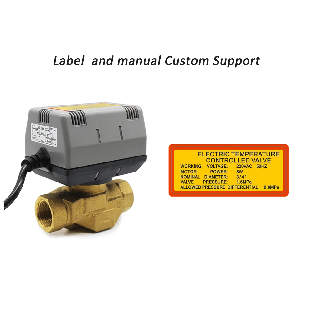 Brass Motorized Valve Same as VC4013 VC6013 Easy Control (m2) Brass Motorized Valve Same as VC4013 VC6013 Easy Control (m2)