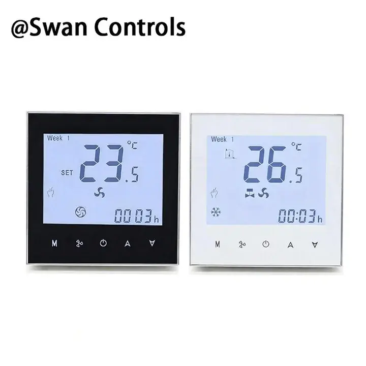HTW-WF01-EC Digital Room Thermostat for EC Fan and HVAC Systems HTW-WF01-EC Digital Room Thermostat for EC fan 0-10V control in fan coil HVAC system