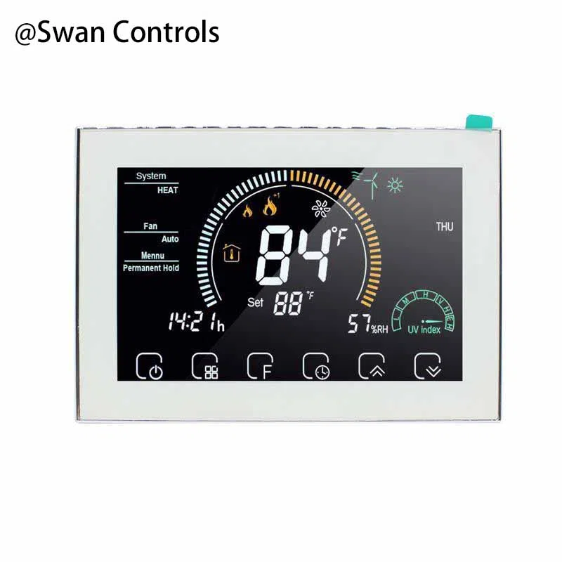 HTW-MT08-B Heat Pump Household Thermostat for Home HVAC Systems HTW-MT08-B Heat Pump Household Thermostat for multi-stage HVAC system control