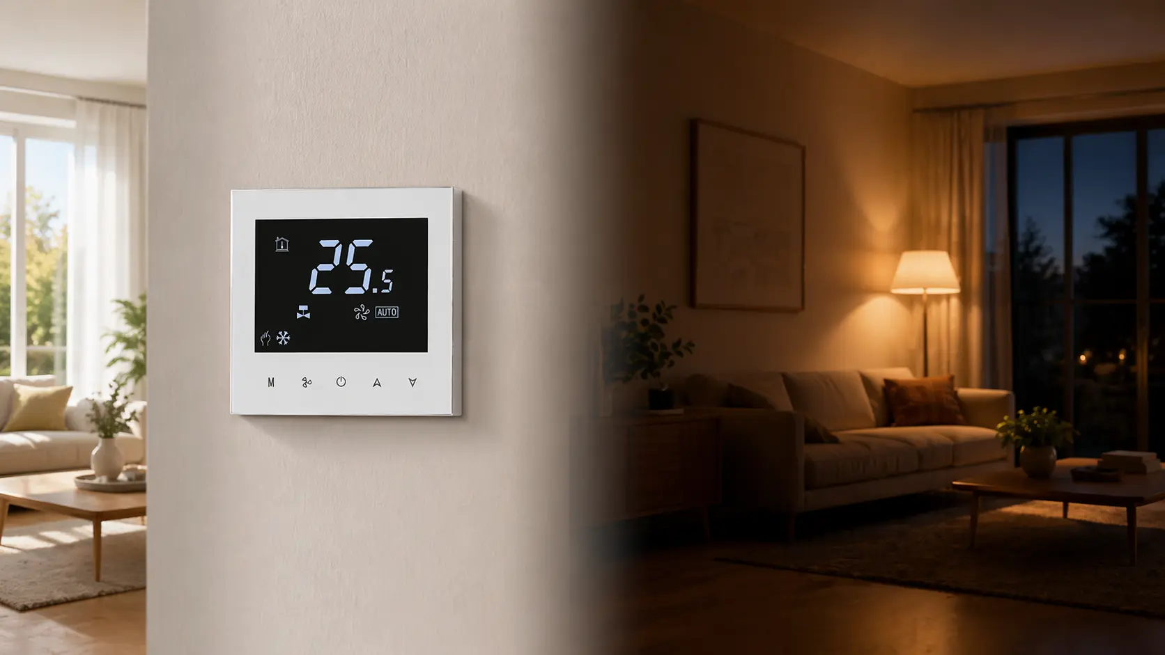 Hotel Room Thermostat Comfort and Energy Saving
