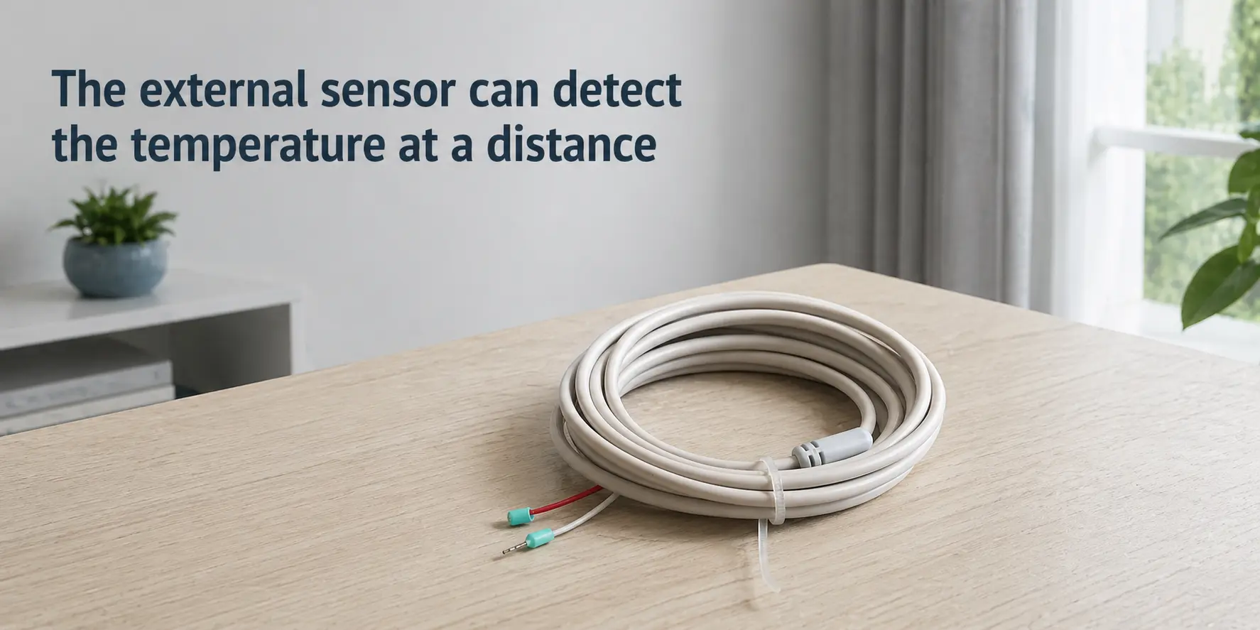 Thermostat sensor matching guide for built in and remote sensing