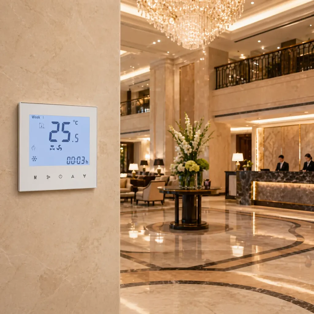Thermostat specification guide for export HVAC projects